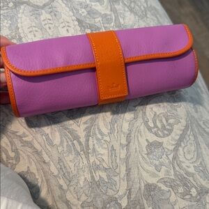 Baekgaard leather jewel travel case